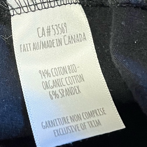 Message Factory – Black Graphic Tunic Tee (Size M) - Picture 6 of 8